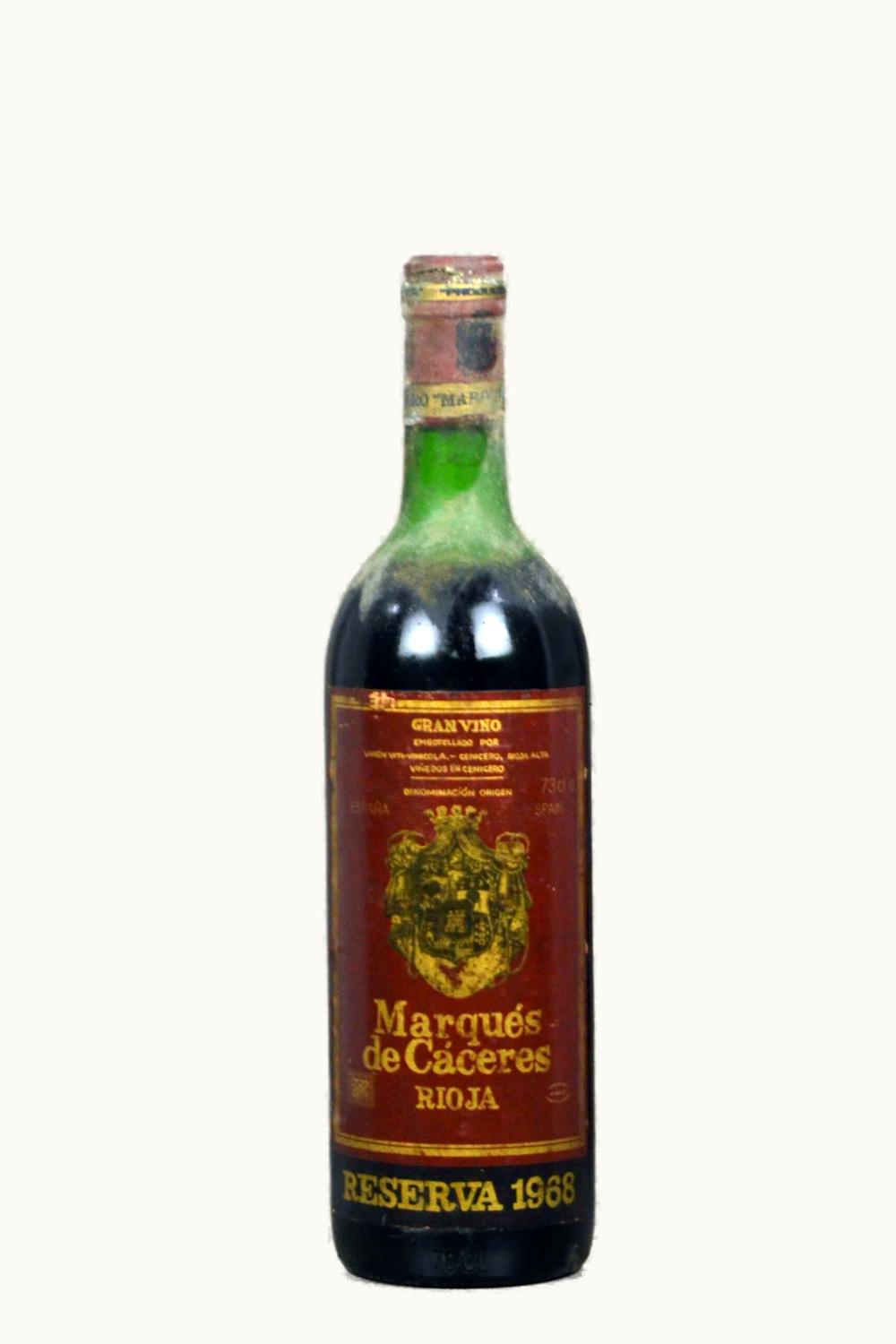 Marqués de Cáceres Marqués de Cáceres Reserva DOCa Rioja Alta, 1968