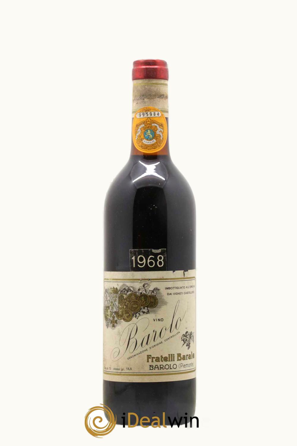 Fratelli Alexandria Fratelli Alexandria DOCG Barolo, 1968