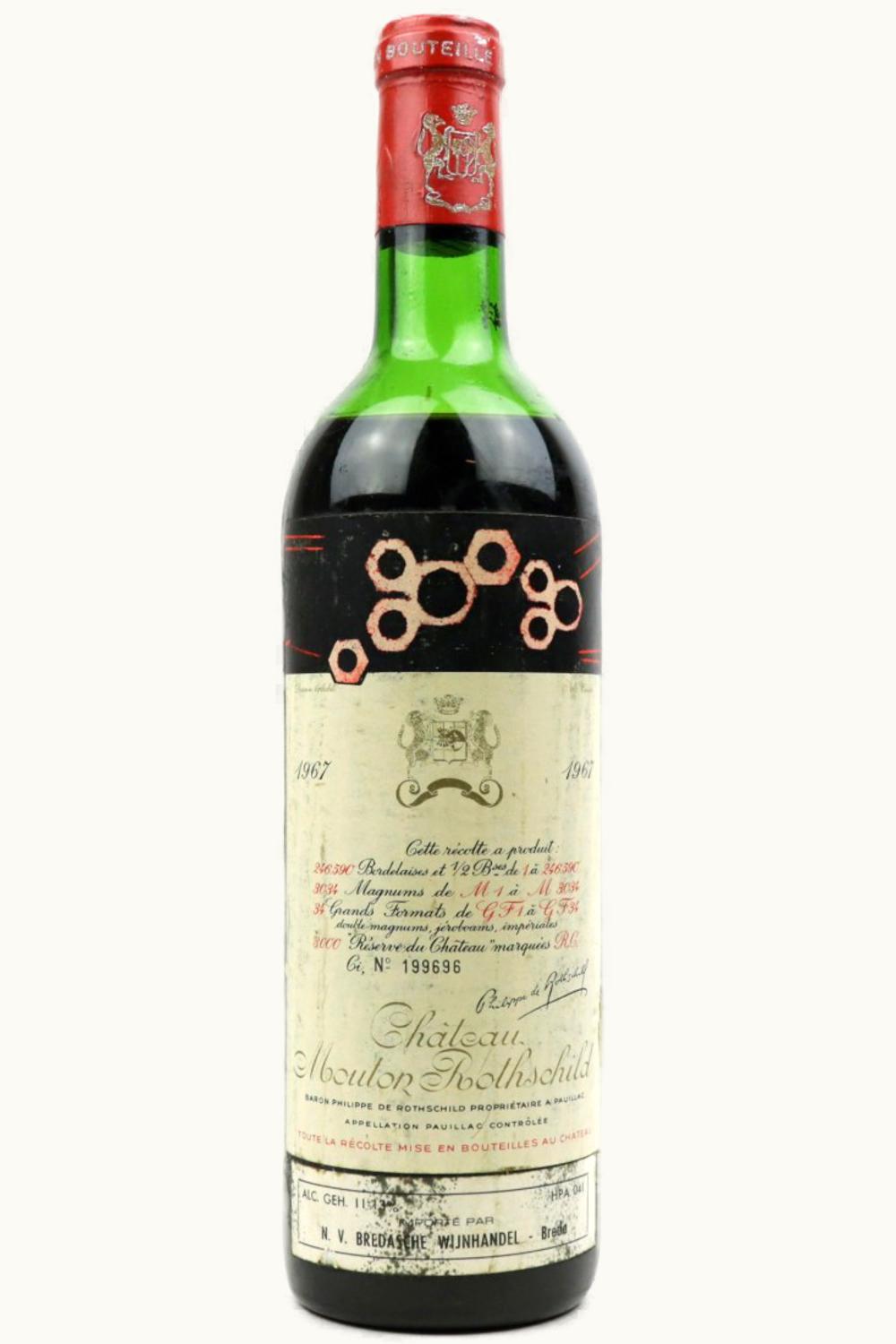 Château Mouton Rothschild Pauillac, 1967