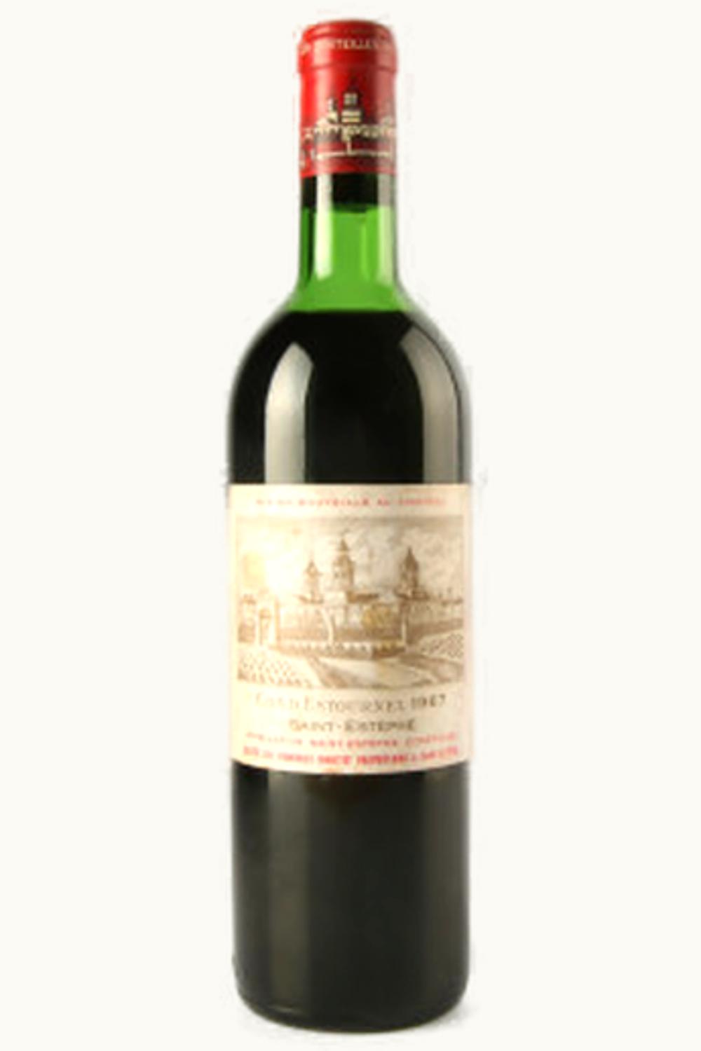 Château Cos d'Estournel Château Cos d'Estournel Saint-Estèphe, 1967