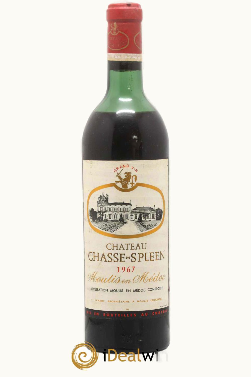 Château Chasse-Spleen Chasse-Spleen Moulis-en-Médoc, 1967