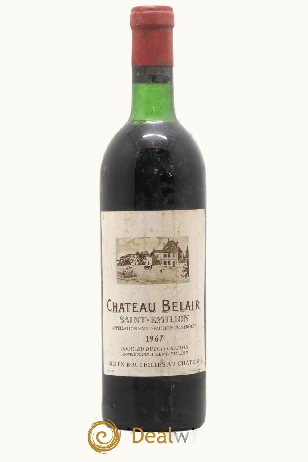 Château Bélair-Monange Château Bélair-Monange Saint-Émilion, 1967