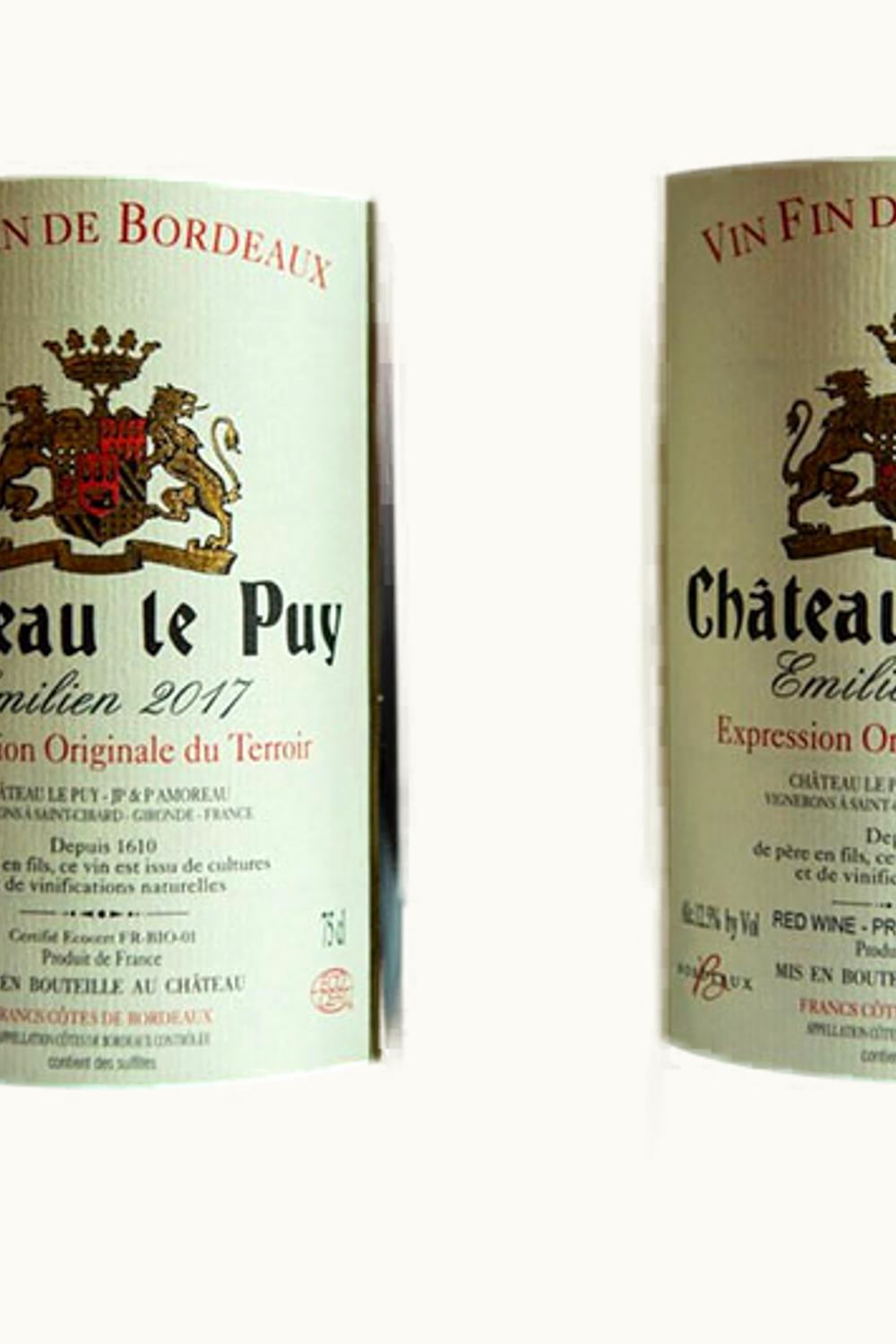 Château Le Puy Château Le Puy Cuvée Emilien Côte de Bordeaux, 1967
