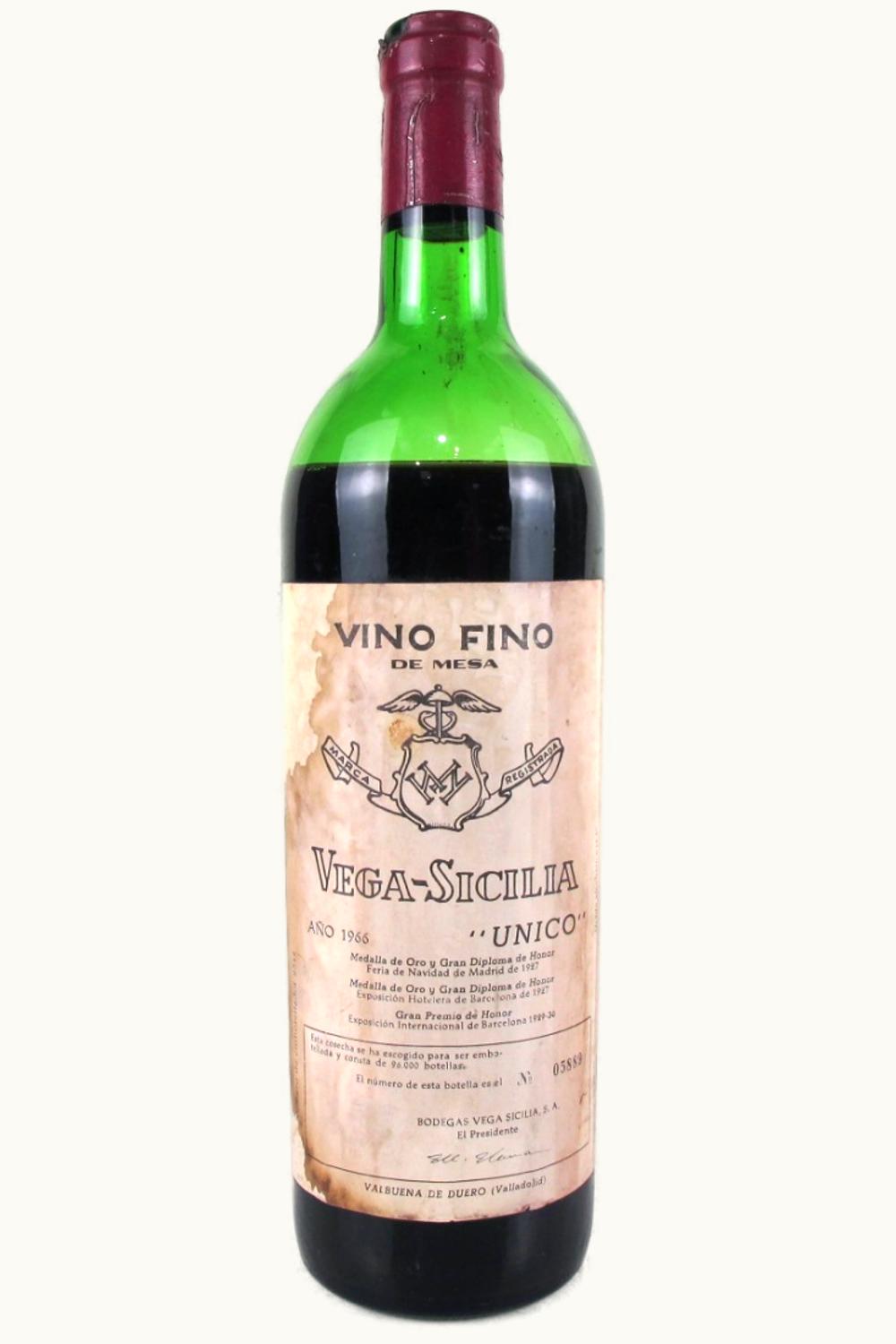 Vega Sicilia Unico, 1966