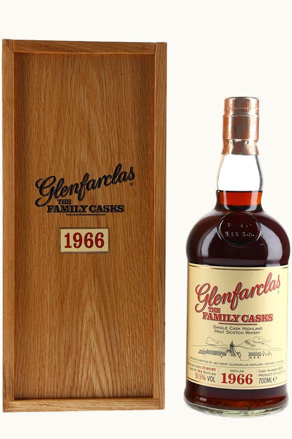 Glenfarclas The Family Cask Single Vintage Malt Scotch Whisky, 1966