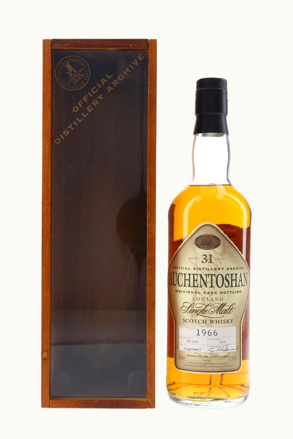 Auchentoshan 31 Year Old Single Malt Scotch Whisky, 1966