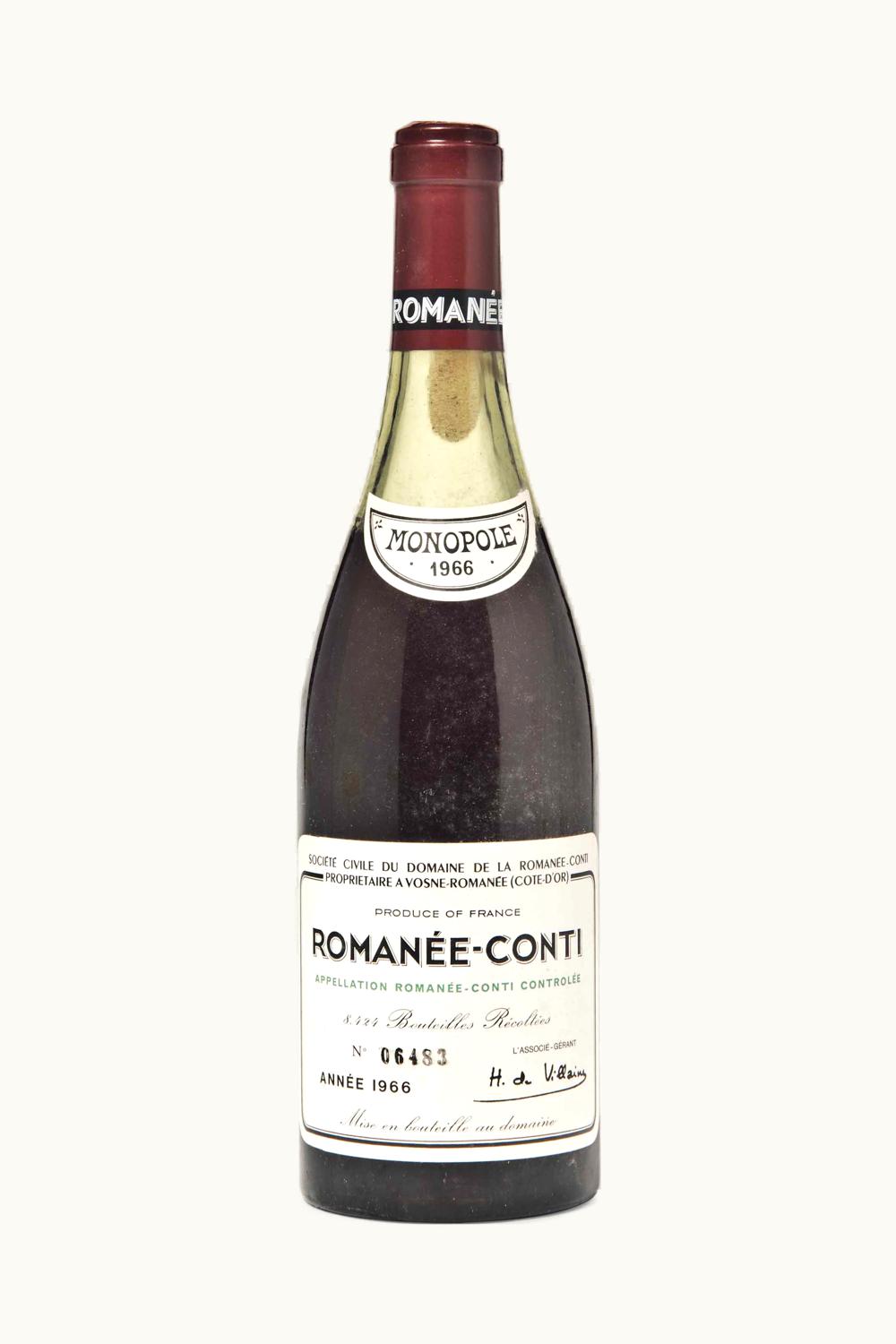 Domaine de la Romanée-Conti Grand Cru Côte de Nuits, 1966