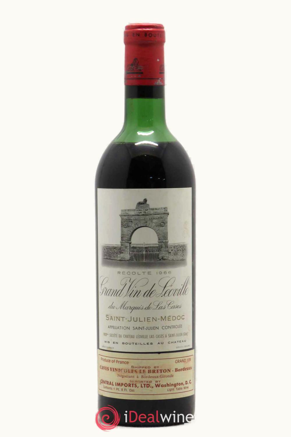 Château Léoville-Las Cases Saint-Julien, 1966
