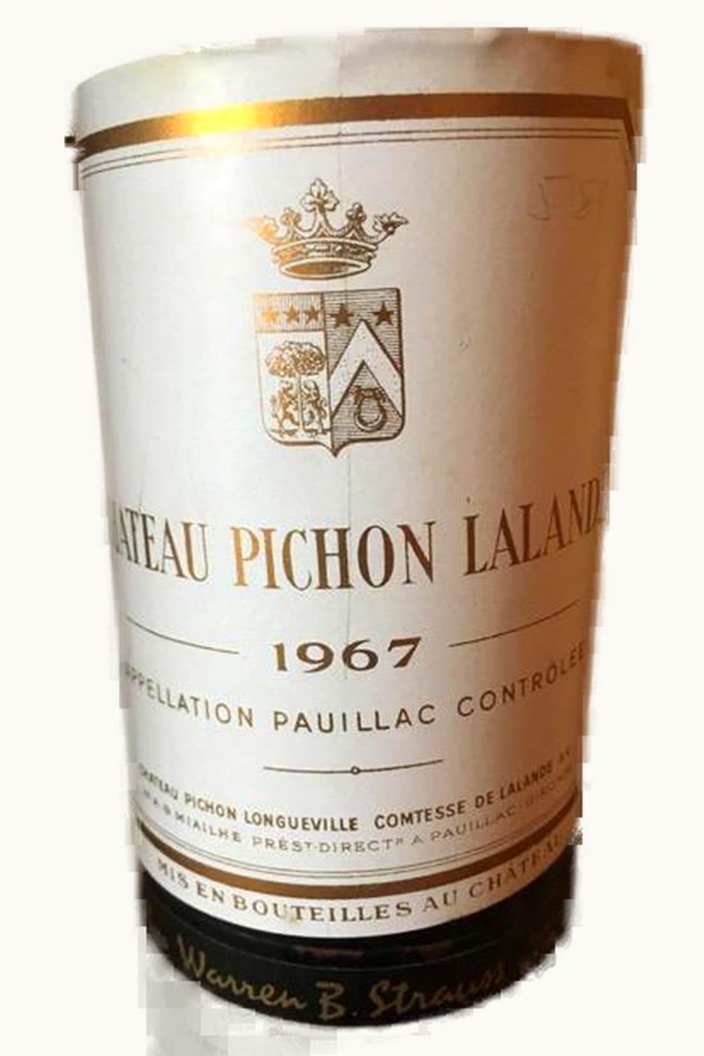 Château Pichon Longueville Comtesse de Lalande Pauillac, 1966