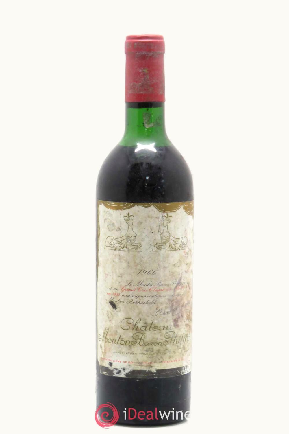 Château d'Armailhac D'Armailhac Pauillac Medoc, 1966