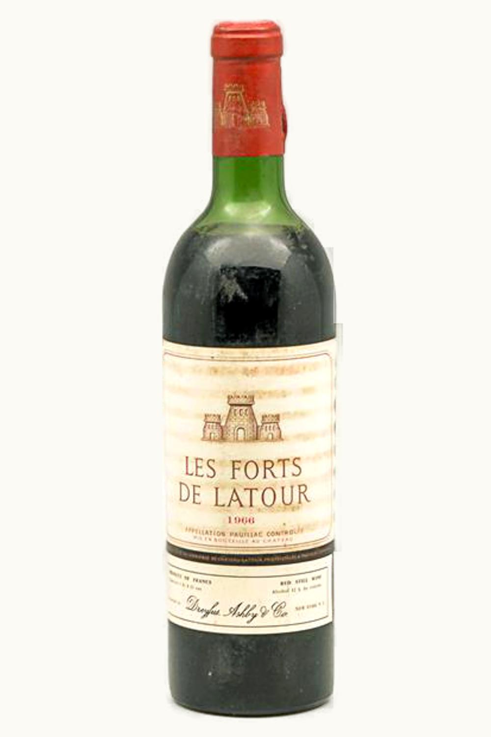 Château Latour Les Forts de Latour Pauillac, 1966