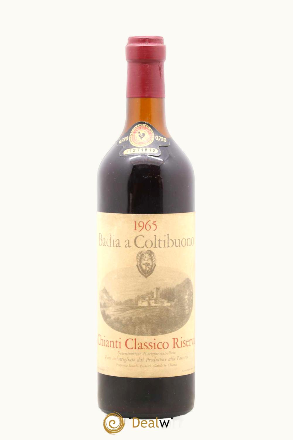 Badia a Coltibuono Riserva Chianti Classico, 1965