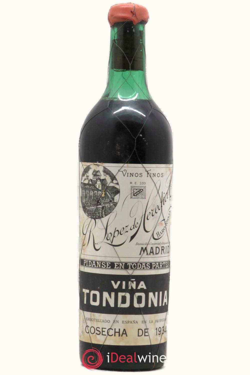 R. López de Heredia Viña Tondonia Gran Reserva, 1965