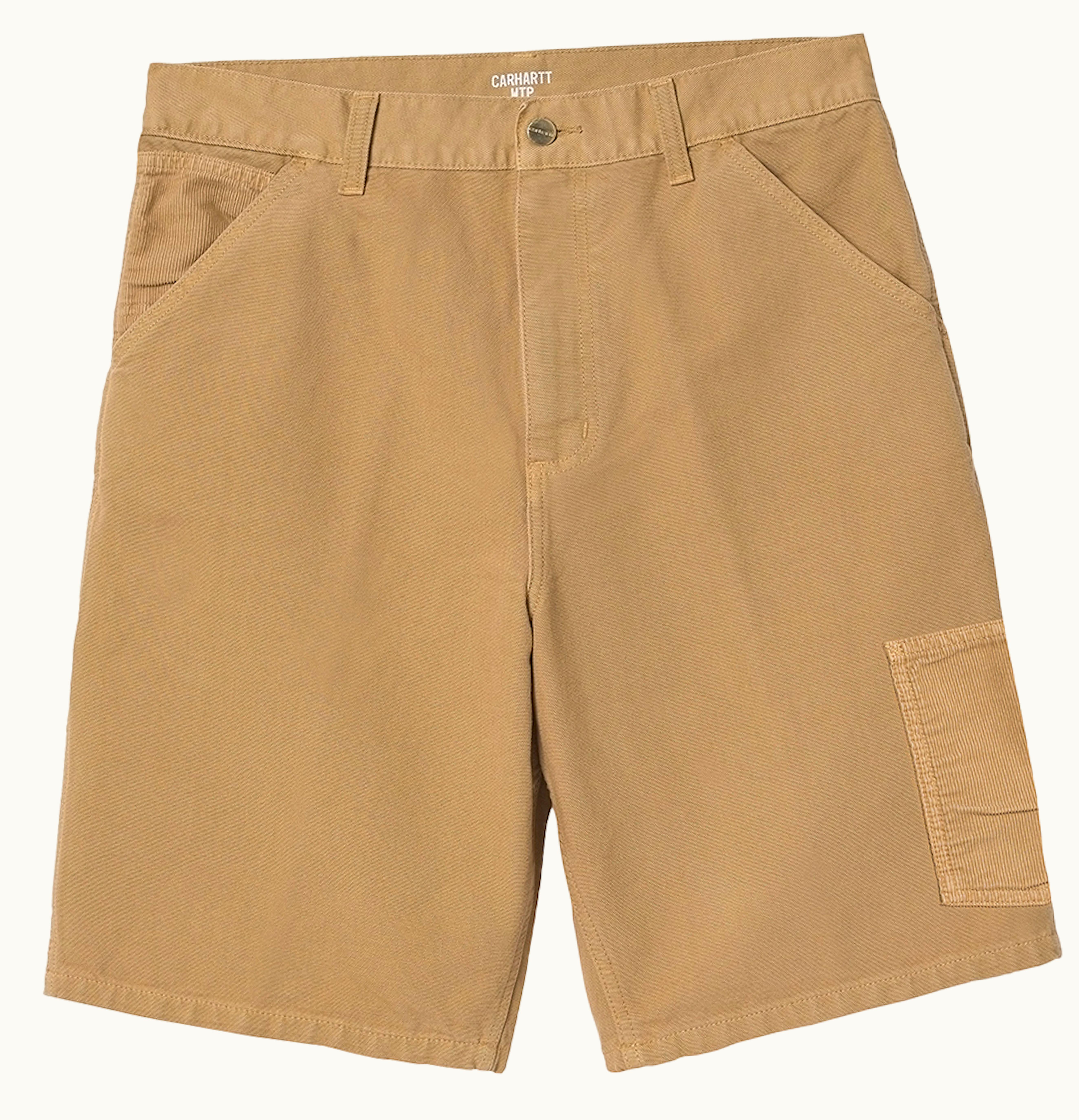 Carhartt WIP Carhartt WIP Medley Dearborn Canvas 12oz Relaxed Fit Shorts Dusty H Brown Garment Dyed