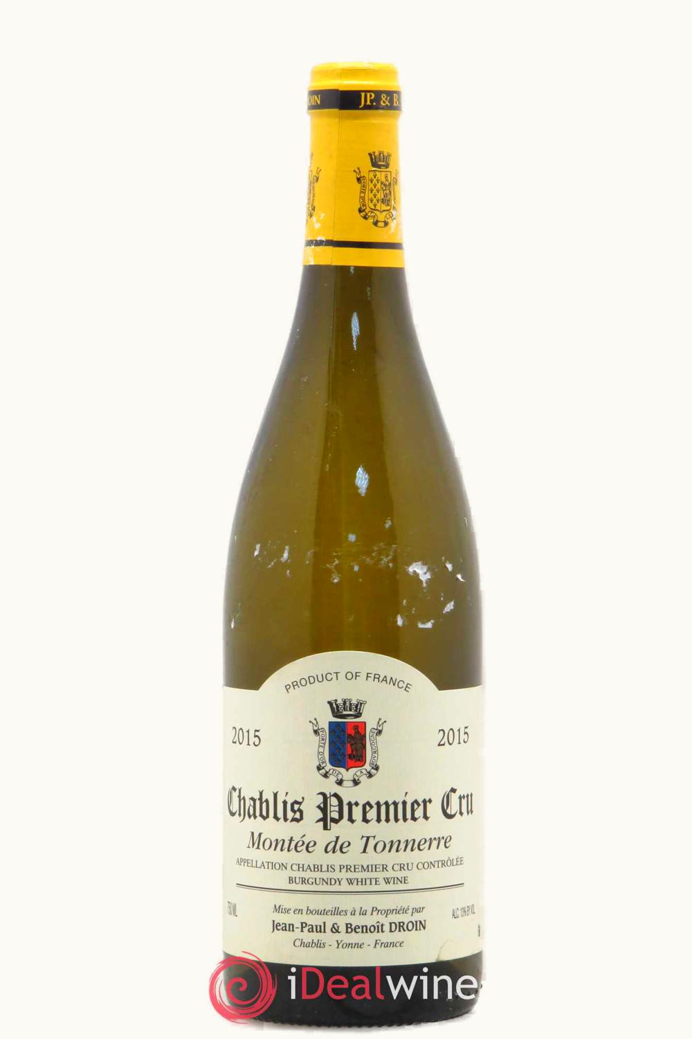 Jean-Paul & Benoit Droin Jean-Paul & Benoit Droin Montée de Tonnerre Chablis Premier Cru, 1965