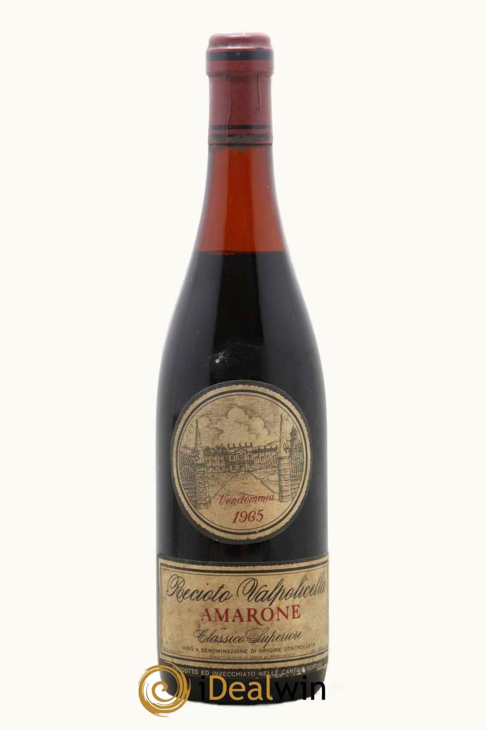 Bertani Recioto Superior Amarone della Valpolicella, 1965