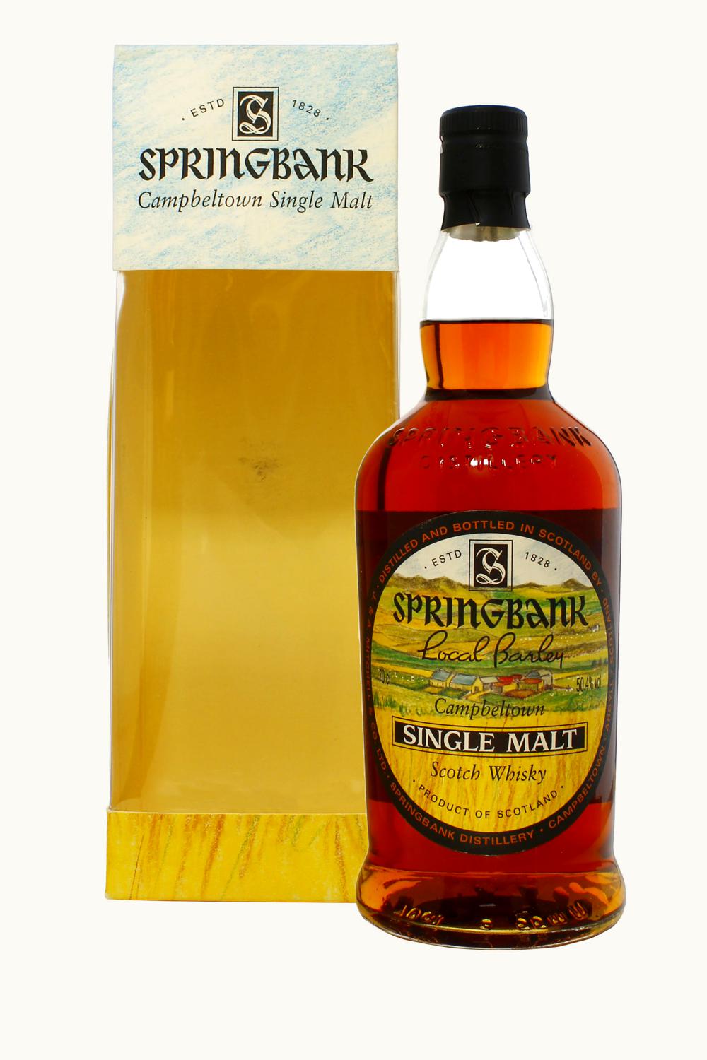 Springbank Local Barley Single Malt Scotch Whisky, 1965