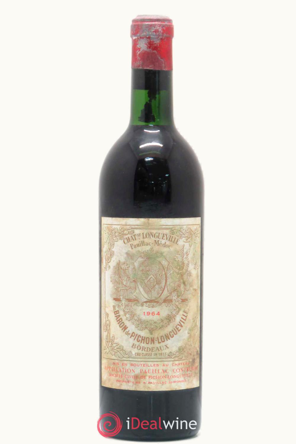 Château Pichon Longueville Baron Château Pichon Longueville Baron Pauillac, 1964
