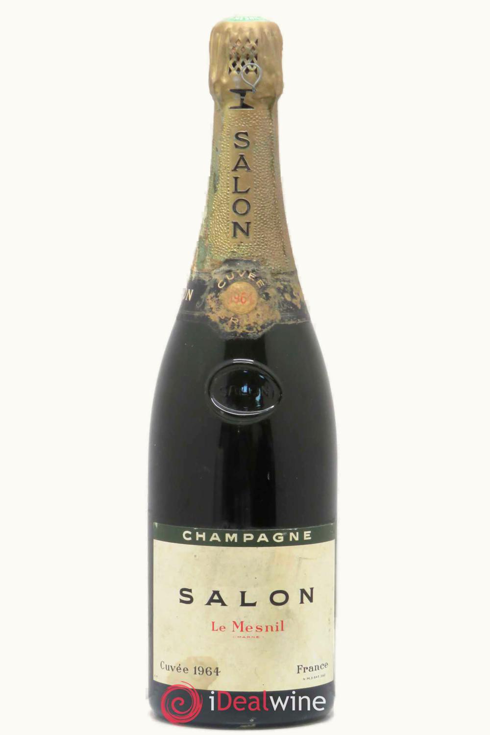 Salon Cuvée S Le Mesnil Blanc de Blancs Brut Champagne, 1964