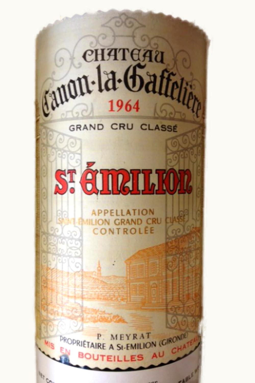 Château Canon-la-Gaffelière Château Canon-la-Gaffelière St-Émilion Grand Cru, 1964