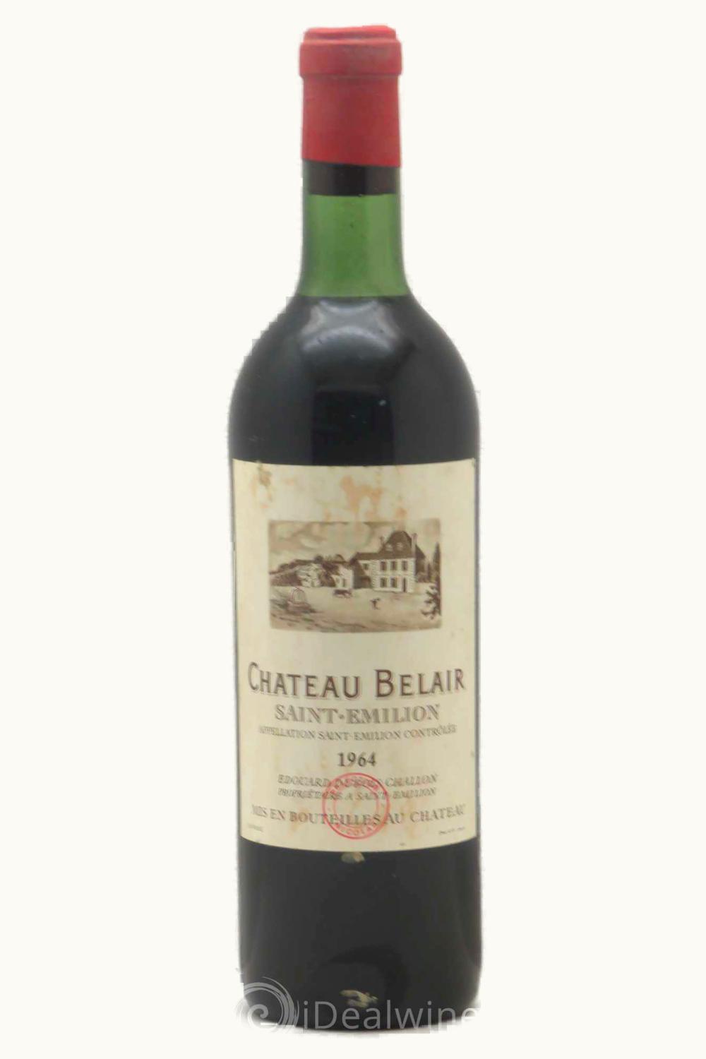 Château Bélair-Monange Château Bélair-Monange St-Émilion Grand Cru, 1964