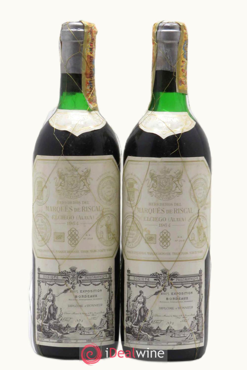Marqués de Riscal Marqués de Riscal Reserva D.O.Ca. Rioja Alavesa, 1964