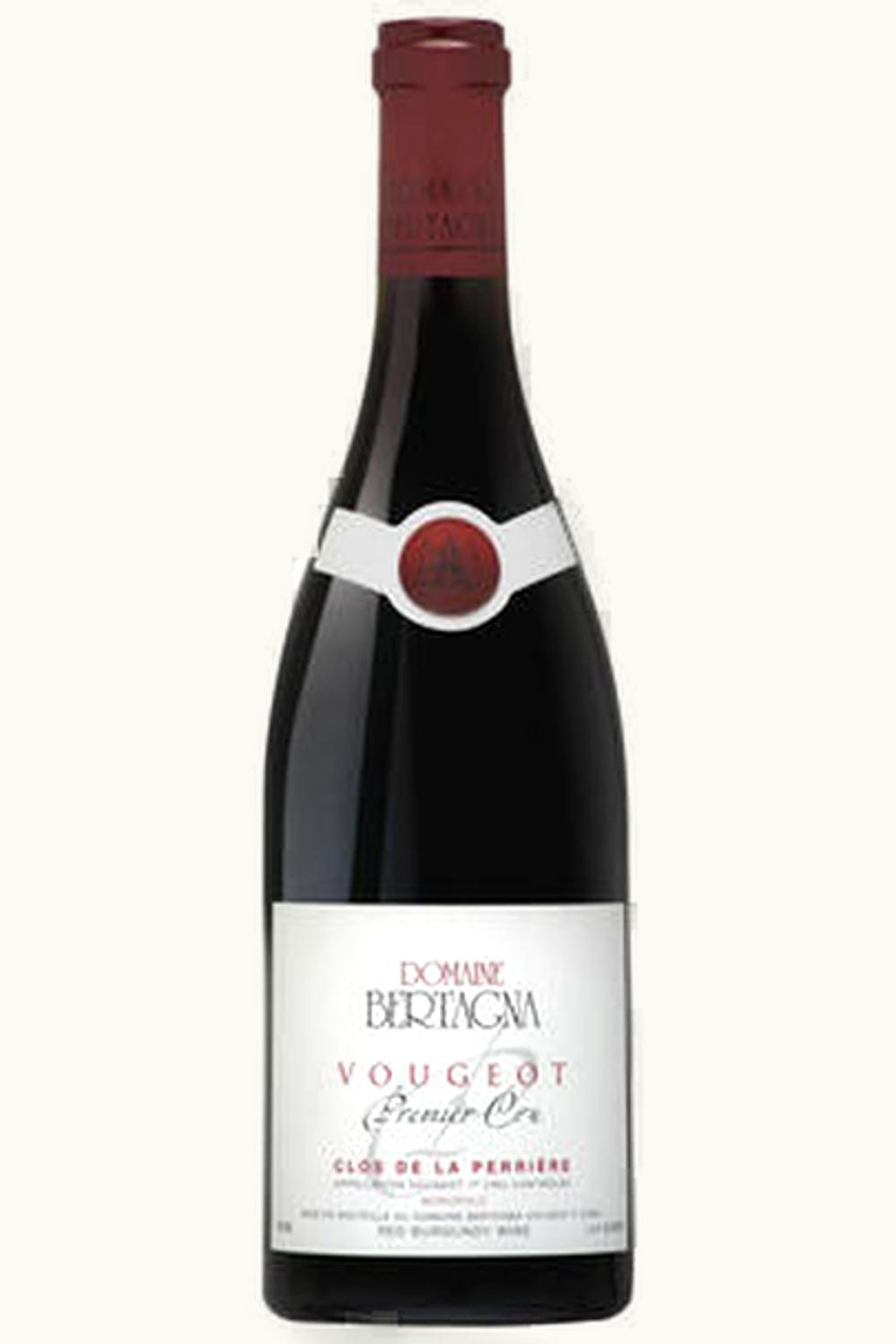 Domaine Bertagna Clos de la Perrière Monopole Vougeot Premier Cru Côte de Nuits, 1963