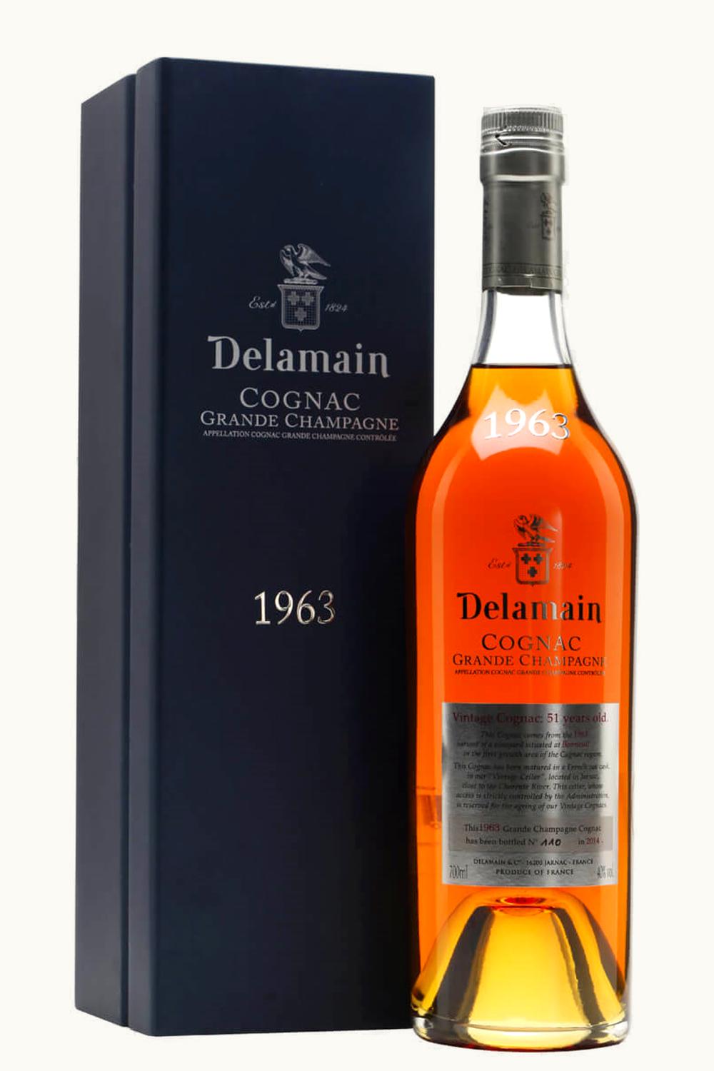 Delamain Delamain Vintage Grand Champagne Cognac, 1963
