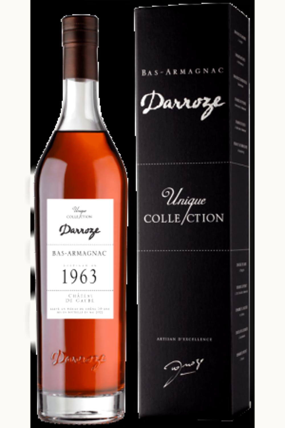 Francis Darroze Francis Darroze Unique Collection de Gaubès Bas Armagnac, 1963