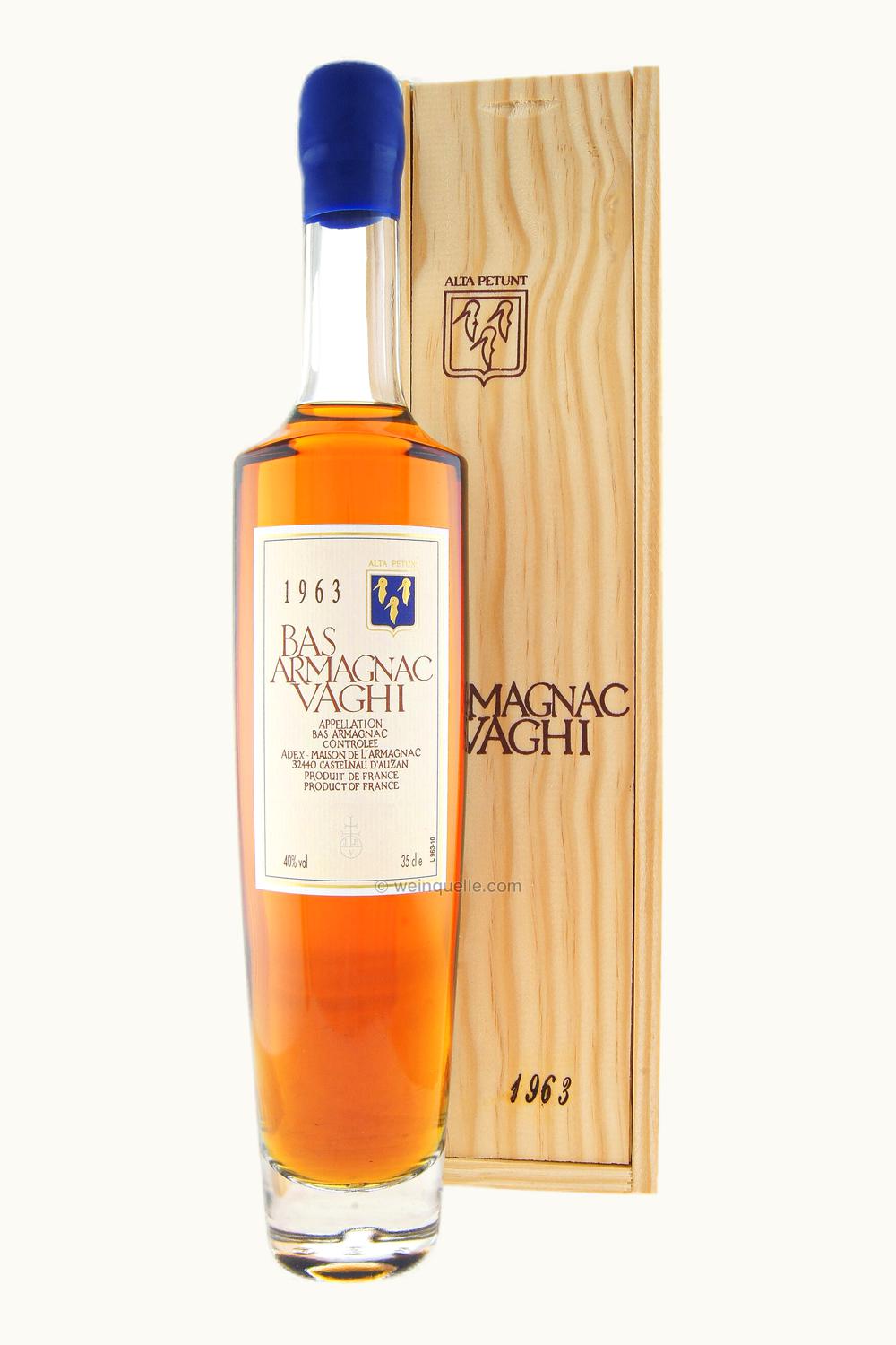 Vaghi Vintage Bas Armagnac, 1963
