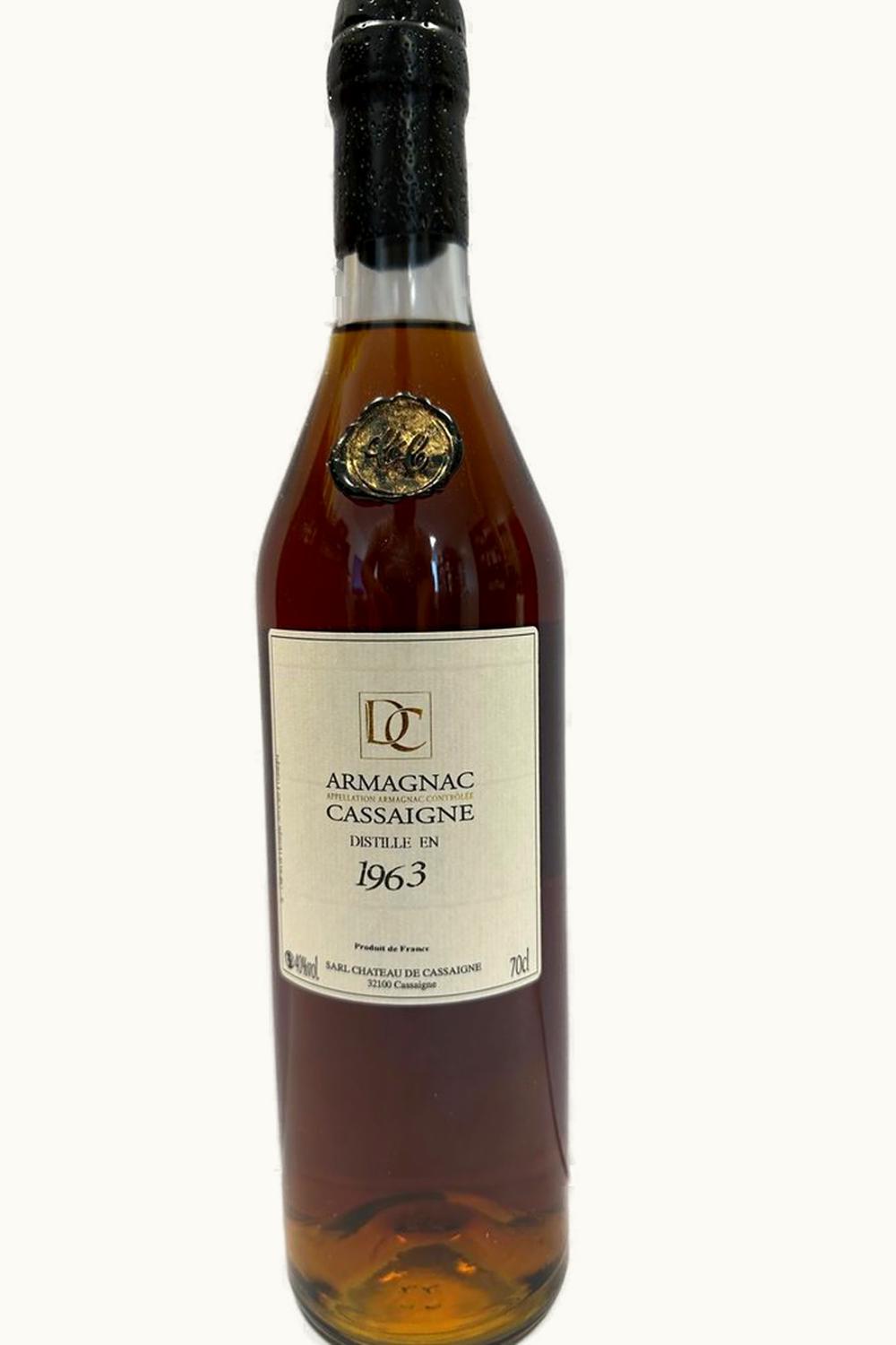De Cassaigne De Cassaigne Vintage Armagnac, 1963