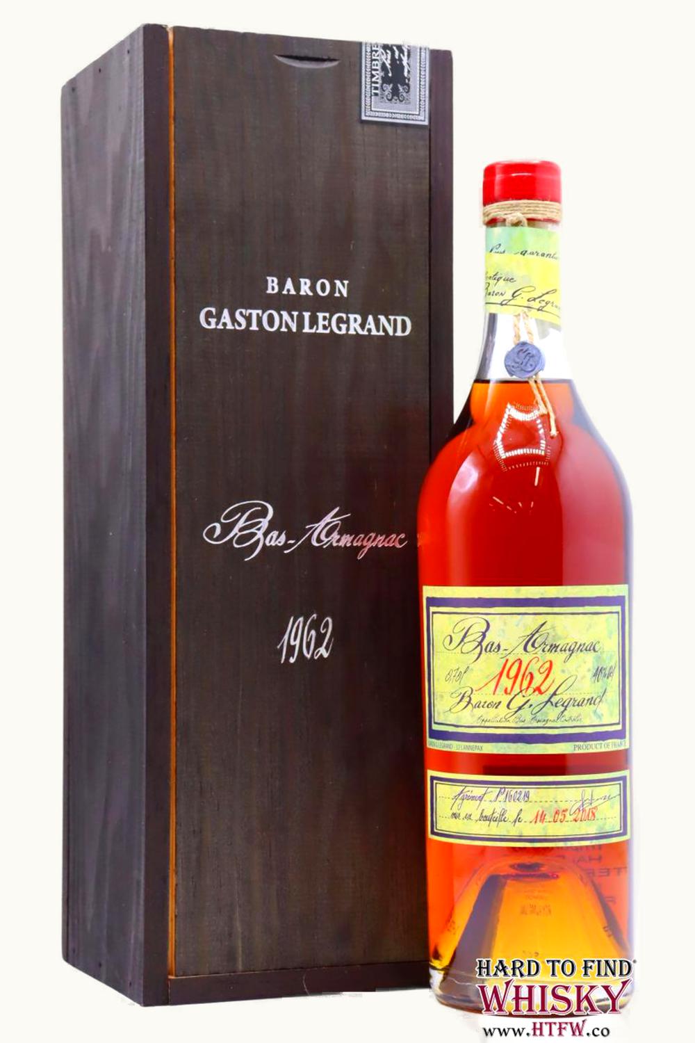 Baron Gaston Legrand Baron Gaston Legrand Vintage Bas Armagnac, 1962