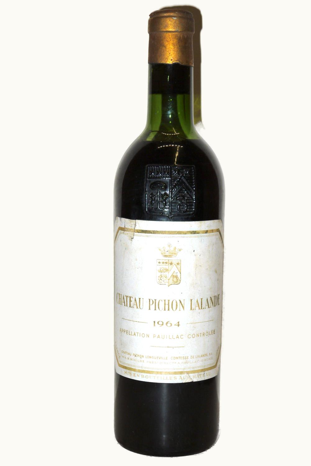 Château Pichon Longueville Comtesse de Lalande Pauillac, 1962
