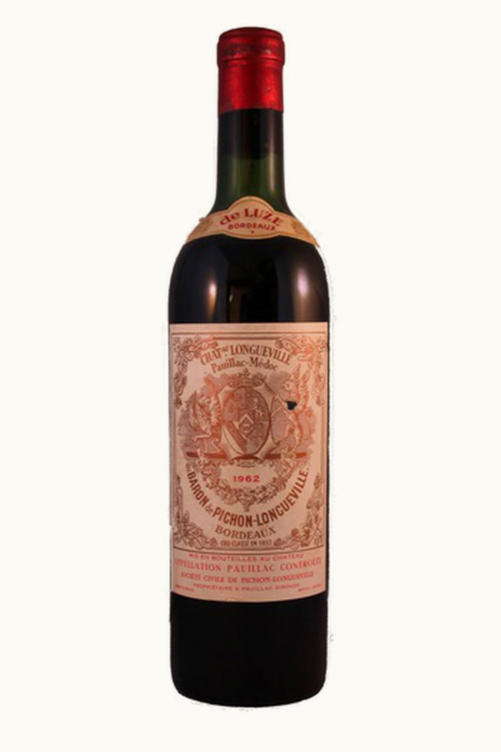 Château Pichon Longueville Baron Château Pichon Longueville Baron Pauillac, 1962