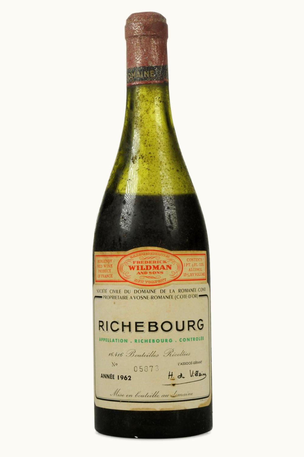 Domaine de la Romanée-Conti Domaine de la Romanée-Conti Grand Cru Richebourg, 1962