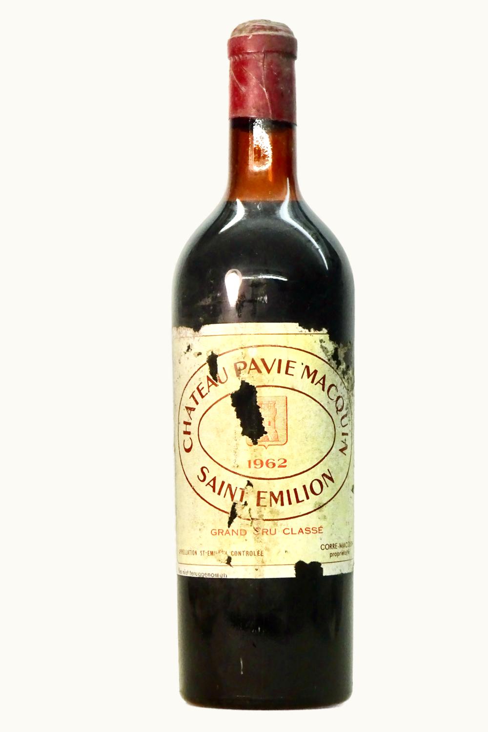 Château Pavie-Macquin Château Pavie-Macquin St. Émilion Grand Cru, 1962