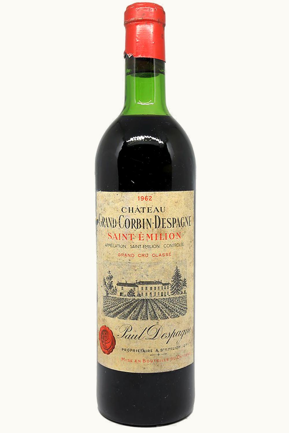 Chateau Grand Corbin-Despagne Chateau Grand Corbin-Despagne St. Émilion Grand Cru, 1962