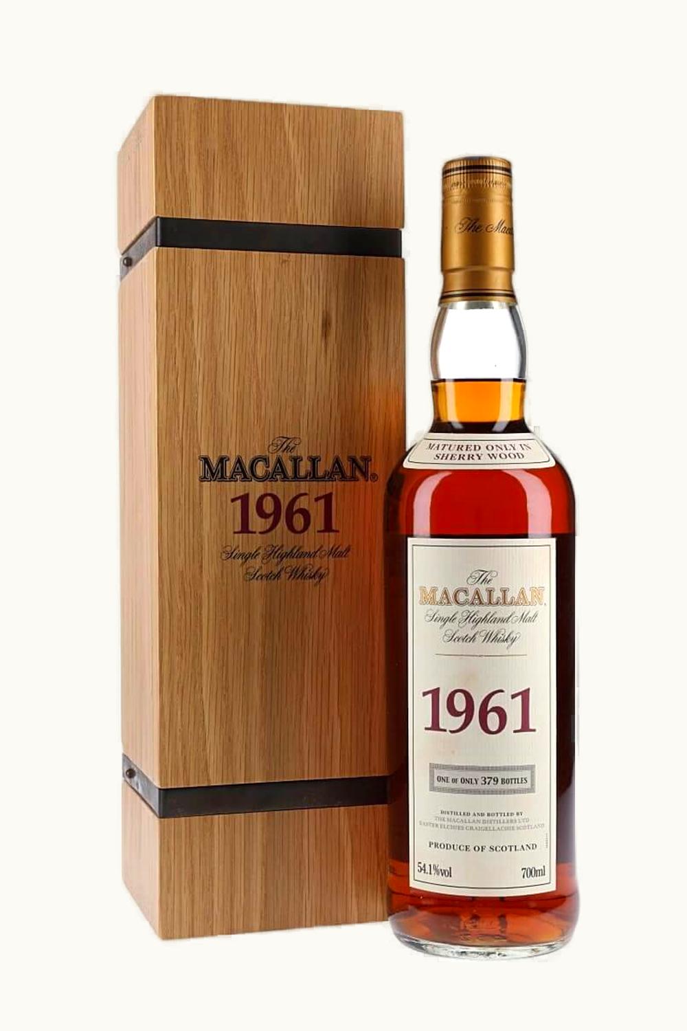 The Macallan The Macallan Rare Cask Single Malt Scotch Whisky, Speyside Highlands, 1961