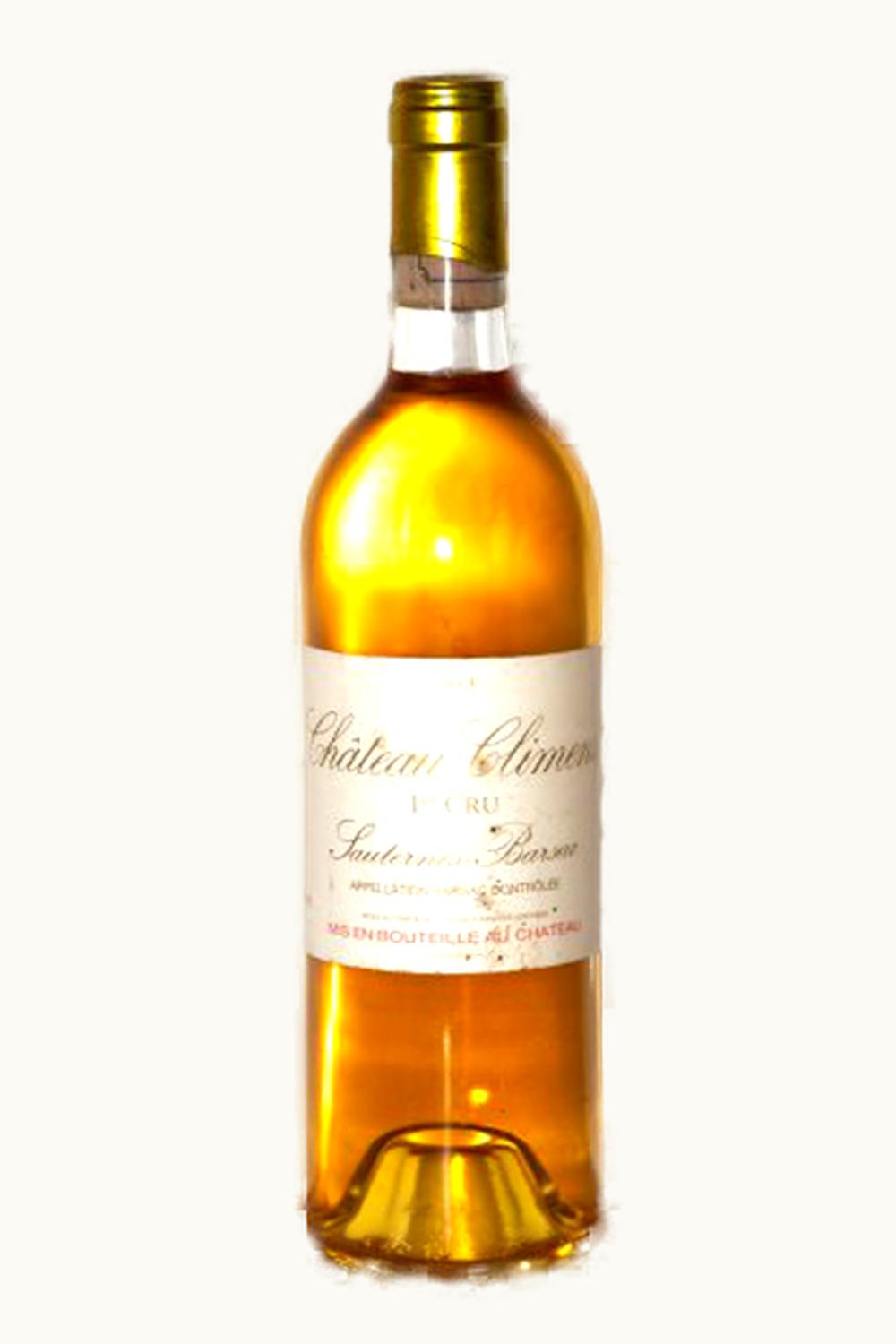 Château Climens Château Climens Barsac, Sauternes, Bordeaux, 1961