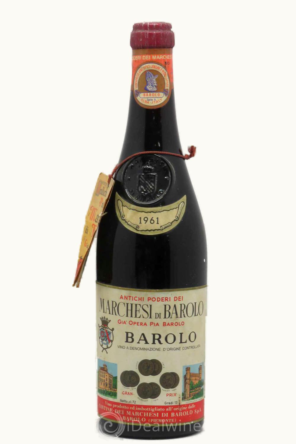 Marchesi di Barolo Marchesi di Barolo DOCG Barolo, Piemonte, Italy, 1961