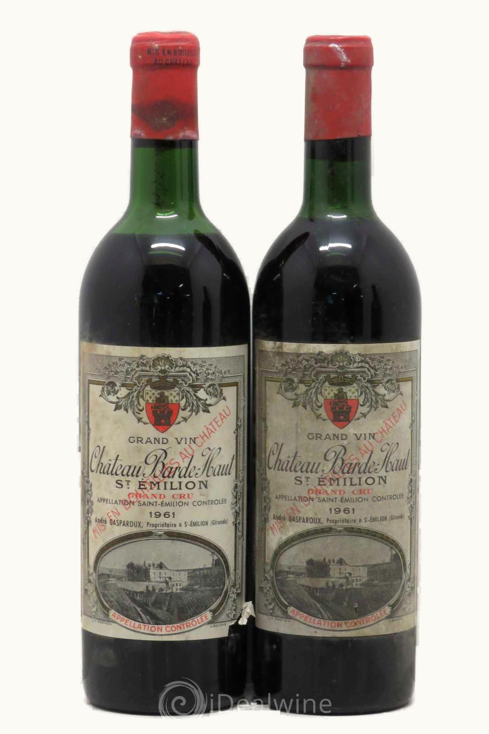 Château Barde-Haut Château Barde-Haut St. Émilion Grand Cru, Bordeaux, 1961