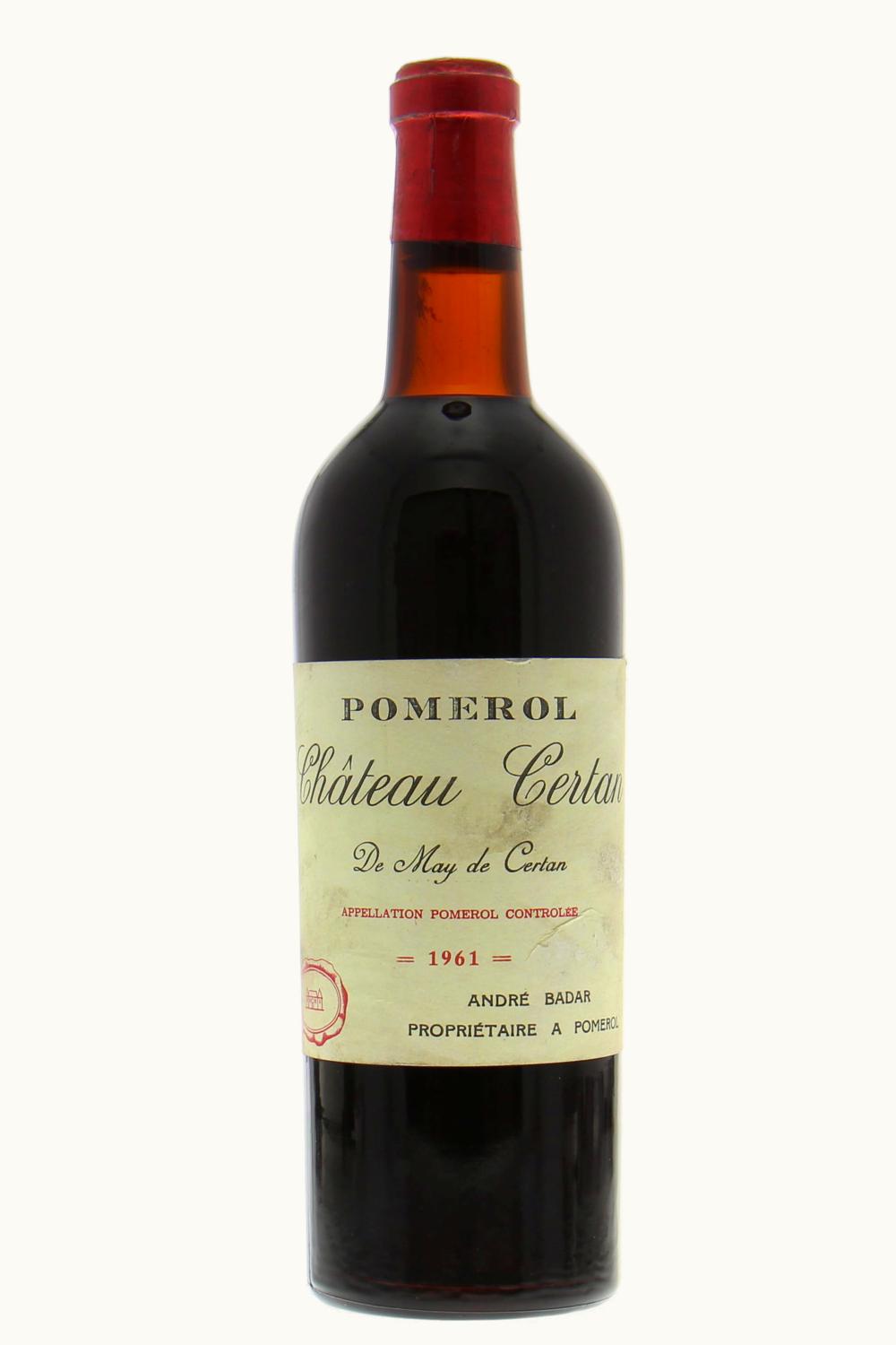 Certan de May Certan de May Pomerol, Bordeaux, 1961