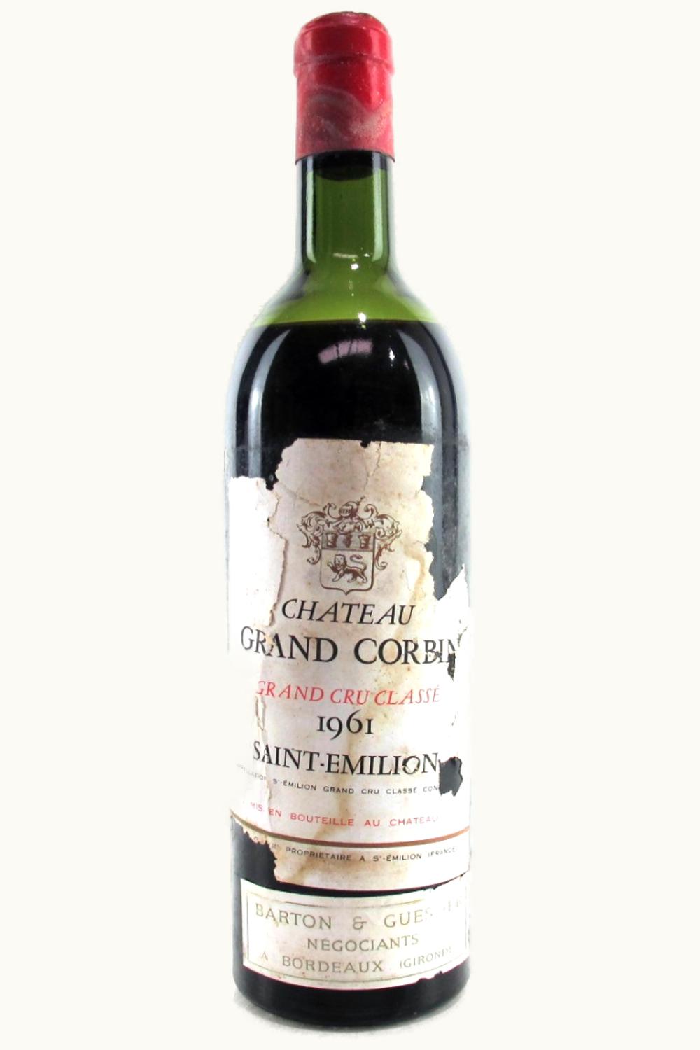 Château Corbin Corbin St. Émilion Grand Cru, Bordeaux, 1961