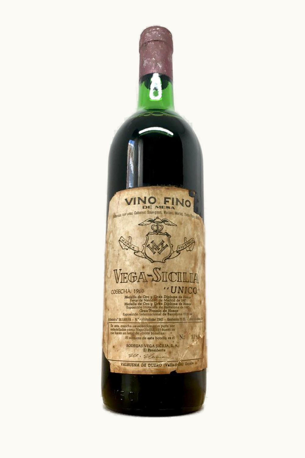 Vega Sicilia Vega Sicilia Unico Gran Reserva, Ribera del Duero, Castilla y León, Spain, 1960