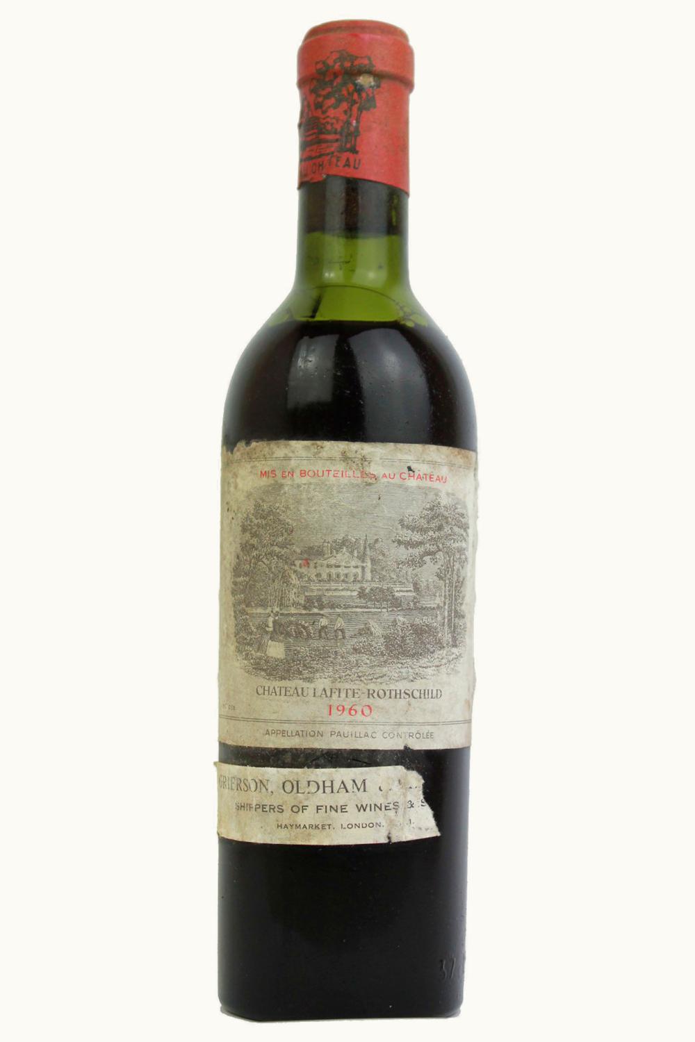Château Lafite Rothschild Pauillac, Médoc, Bordeaux, 1960