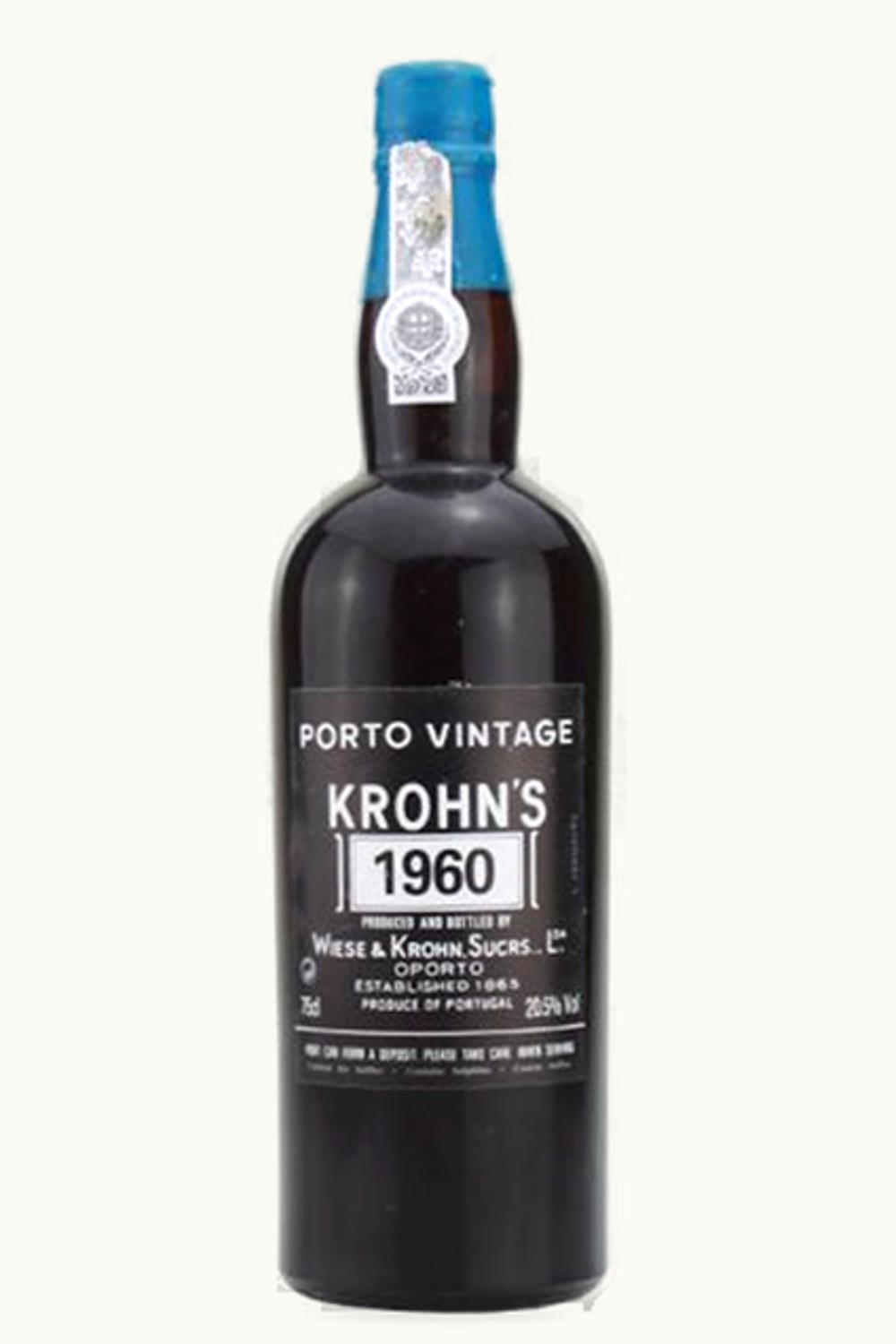 Wiese & Krohn Wiese & Krohn Vintage Port, Oporto, Douro, Portugal, 1960