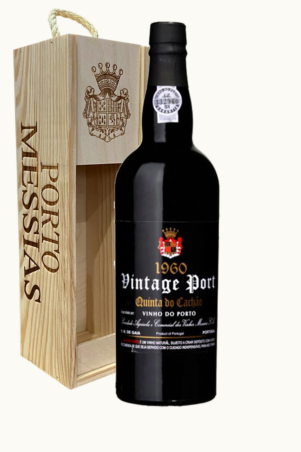 Cave Messias Cave Messias Quinta do Cachão Vintage Port, Oporto, Douro, Portugal, 1960