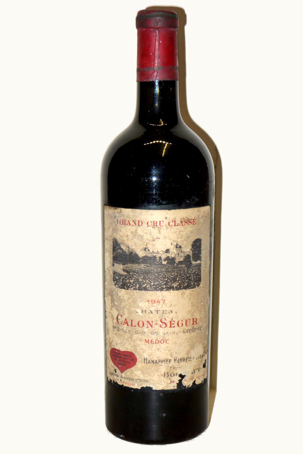 Château Calon-Ségur Château Calon-Ségur St. Estèphe, Médoc, Bordeaux, 1960
