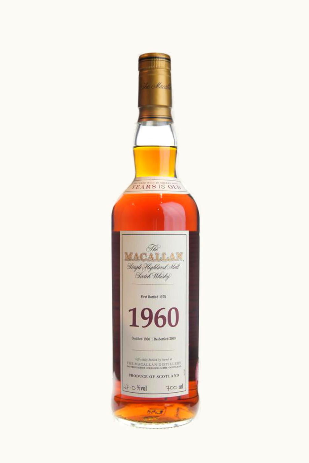 The Macallan The Macallan Fine & Rare Vintage Single Malt Scotch Whisky, Speyside, Highlands, Scotland, 1960