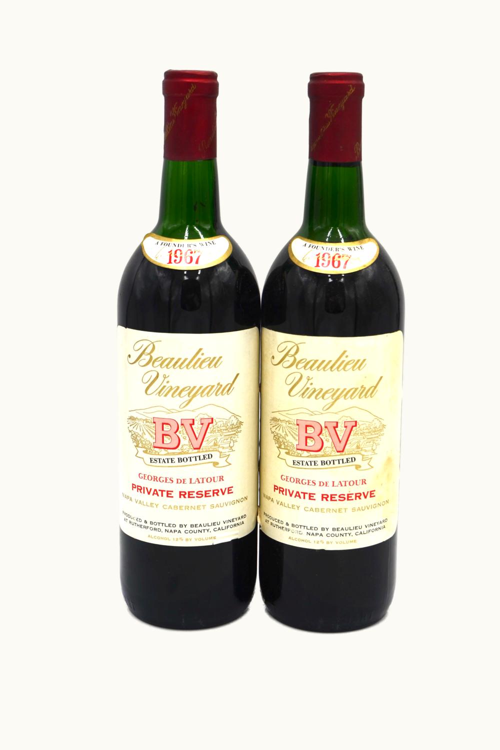 Beaulieu Vineyard Beaulieu Vineyard George de Latour Private Reserve Cabernet Sauvignon, Napa Valley, North Coast, California, USA, 1960